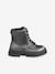 Meisjesboots met veters en rits zilver - vertbaudet enfant 