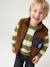 Gilet sans manches garçon caramel+écru - vertbaudet enfant 