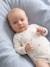 Set van 5 babyrompertjes met lange mouwen hemelsblauw - vertbaudet enfant 