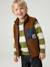 Sweat garçon col rond marine+noisette+pistache - vertbaudet enfant 
