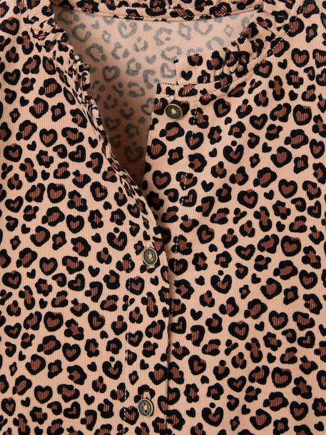 Robe fille manches longues camel - vertbaudet enfant 
