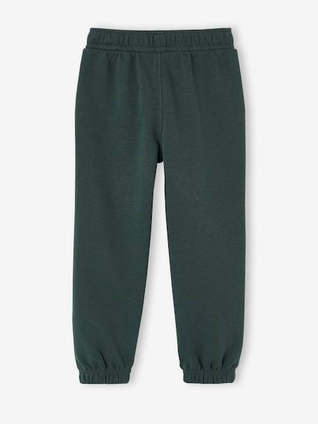 Pantalon de jogging garçon bleu jean+bordeaux+vert sapin - vertbaudet enfant 