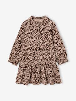 -Robe fille manches longues