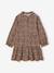 Robe fille manches longues camel - vertbaudet enfant 