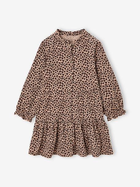 Fille-Robe-Robe fille manches longues