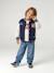 Teddy sweater jongen dennen+marineblauw - vertbaudet enfant 