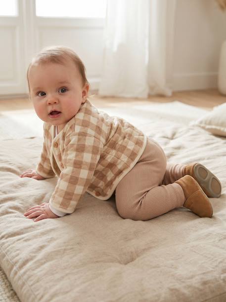 Lot 3 leggings bébé naissance écru - vertbaudet enfant 