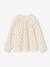 Meisjesblouse met lange mouwen ecru - vertbaudet enfant 