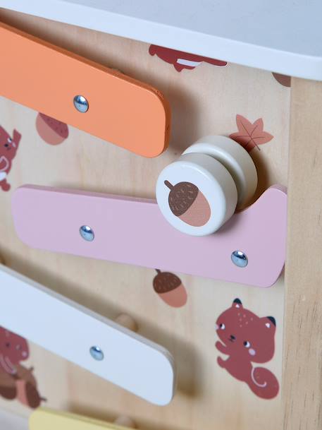 Grote activiteitenkubus met de 4 seizoenen van FSC®-hout hout+meerkleurig - vertbaudet enfant 