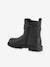 Meisjesboots met rits zwart - vertbaudet enfant 