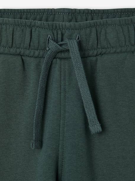 Pantalon de jogging garçon bleu jean+bordeaux+vert sapin - vertbaudet enfant 
