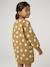 Robe courte fille écru+olive - vertbaudet enfant 