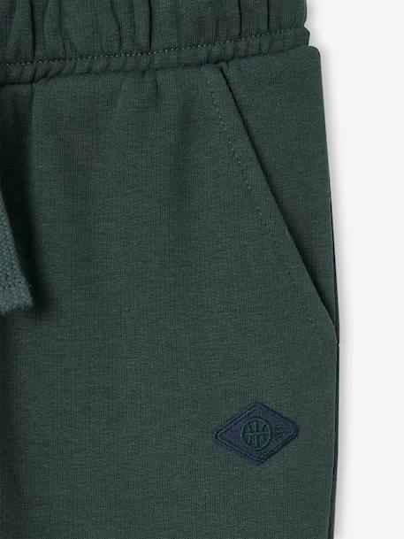 Pantalon de jogging garçon bleu jean+bordeaux+vert sapin - vertbaudet enfant 