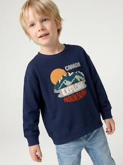 Jongens-Sweatshirt met ronde hals voor jongens