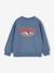 Sweat col rond garçon bleu jean - vertbaudet enfant 