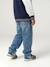 Jean loose morphologie medium double stone+noir - vertbaudet enfant 