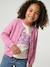 Gilet fille boutonné lilas - vertbaudet enfant 