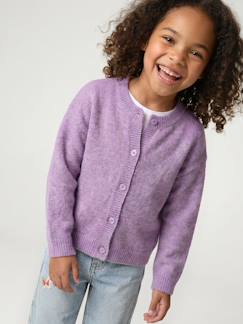 -Gilet fille manches longues