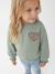 Sweat fille marine+vert de gris - vertbaudet enfant 