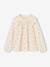 Meisjesblouse met lange mouwen ecru - vertbaudet enfant 