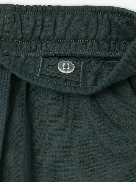 Pantalon de jogging garçon bleu jean+bordeaux+vert sapin - vertbaudet enfant 