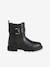 Meisjesboots met rits zwart - vertbaudet enfant 
