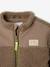Veste zippée bébé garçon taupe - vertbaudet enfant 
