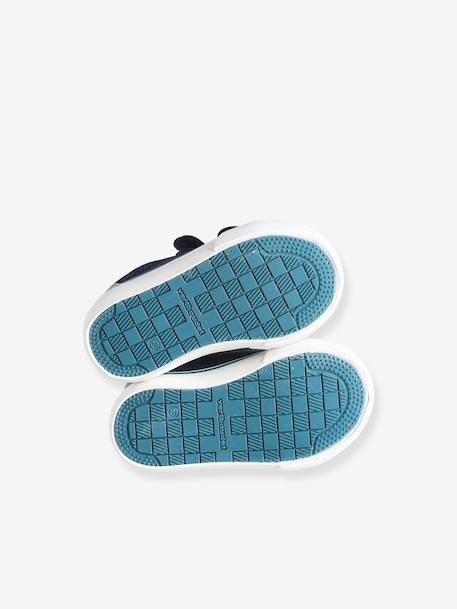 Chaussures premiers pas bébé à scratch bleu - vertbaudet enfant 