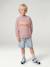 Sweat col rond garçon rose pâle - vertbaudet enfant 