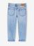 Rechte jeans voor jongens ongewassen denim+stone - vertbaudet enfant 