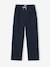 Pantalon tailoring fille gris chiné+marine - vertbaudet enfant 