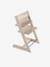 Hoge stoel Tripp Trapp STOKKE BLEACHED+donkerbruin+ecru+grijs+groen+NATUURLIJK+ONWEER GRIJS+WIT+zachtpaars+ZWART - vertbaudet enfant 