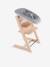 Chaise haute Tripp Trapp BLANCHE+BLANCHIE+brun+écru+gris+GRIS TEMPETE+mauve+NATUREL+NOIR+vert - vertbaudet enfant 