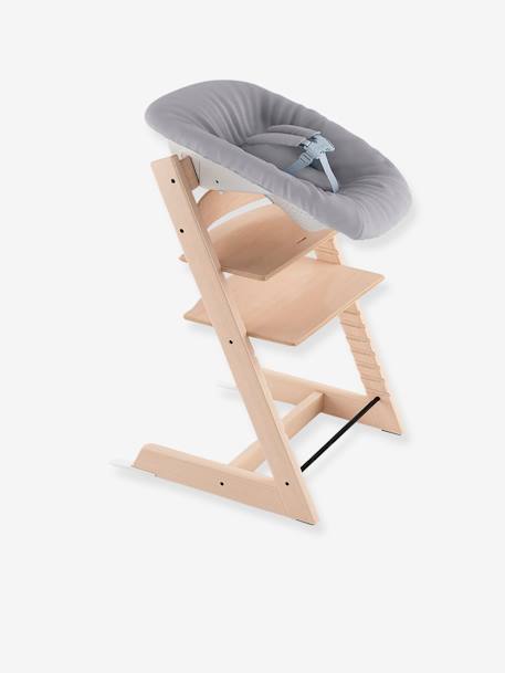 Hoge stoel Tripp Trapp STOKKE BLEACHED+donkerbruin+ecru+grijs+groen+NATUURLIJK+ONWEER GRIJS+WIT+zachtpaars+ZWART - vertbaudet enfant 
