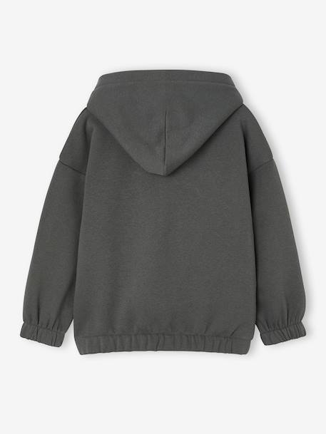 Sweat à capuche garçon manches longues lichen - vertbaudet enfant 