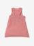 Baby trappelzak  fluweel / velours  rib beige+oudroze - vertbaudet enfant 