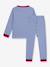 Gestreepte kinderpyjama PETIT BATEAU blauw - vertbaudet enfant 