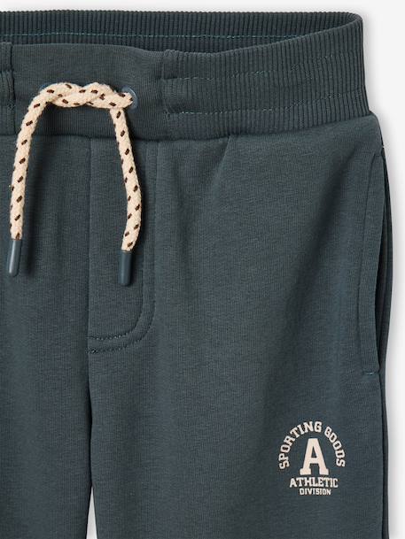 Joggingbroek jongen Athletic antraciet+chocoladebruin+korstmos - vertbaudet enfant 