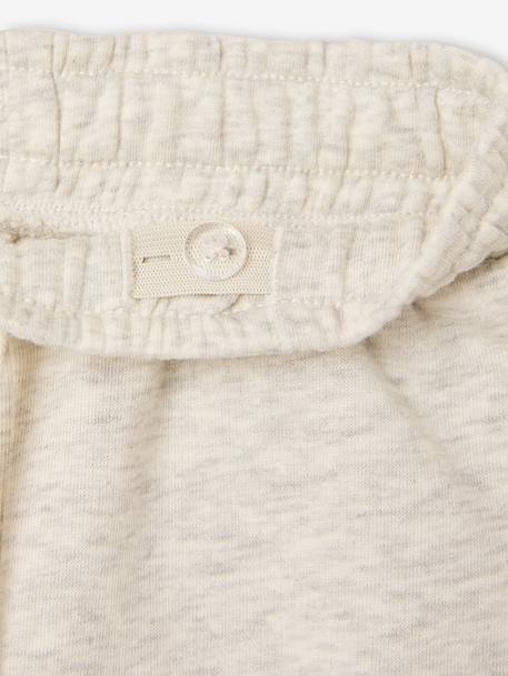 Joggingbroek jongen gemêleerd wit - vertbaudet enfant 