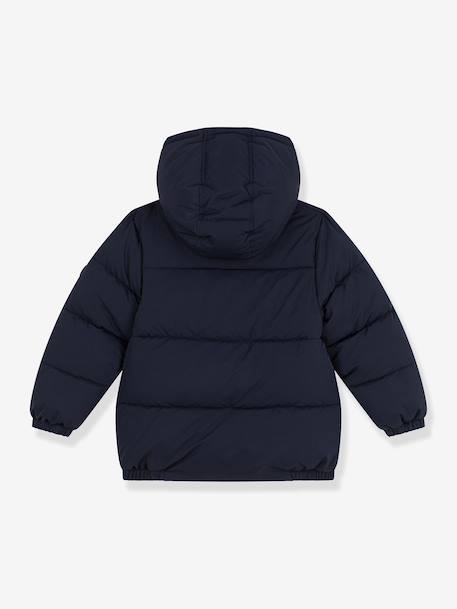 Gewatteerde kinderjas PETIT BATEAU marineblauw - vertbaudet enfant 