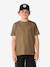 T-shirt Staple bleu+kaki - vertbaudet enfant 