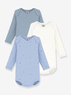 -Set van 3 babyrompertjes met lange mouwen