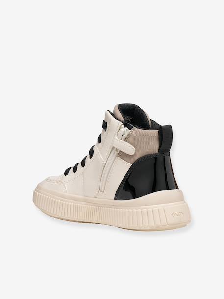 Halfhoge sneakers Laquinny GEOX wit - vertbaudet enfant 