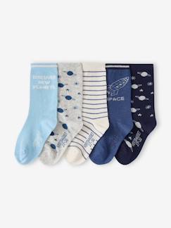 Garçon-Sous-vêtement-Lot de 5 chaussettes garçon
