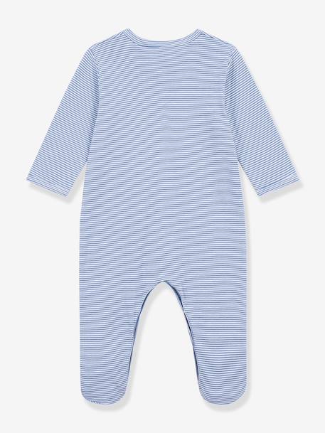 Pyjama bébé rayures milleraies bleu - vertbaudet enfant 