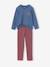 Lot de 2 pyjamas garçon bleu jean - vertbaudet enfant 