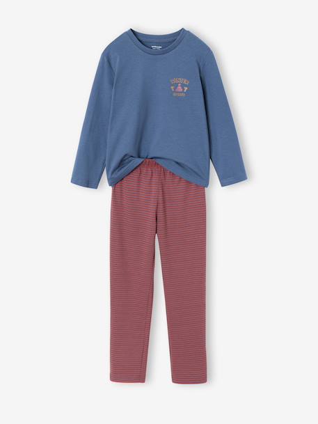 Set van 2 jongenspyjama's jeansblauw - vertbaudet enfant 