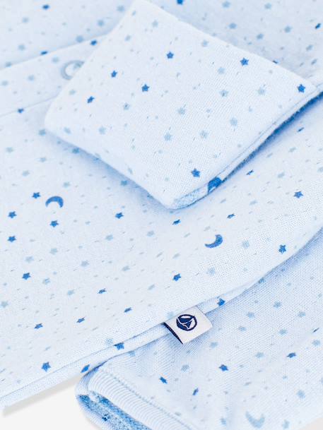 Babypyjama PETIT BATEAU met sterren lichtblauw - vertbaudet enfant 