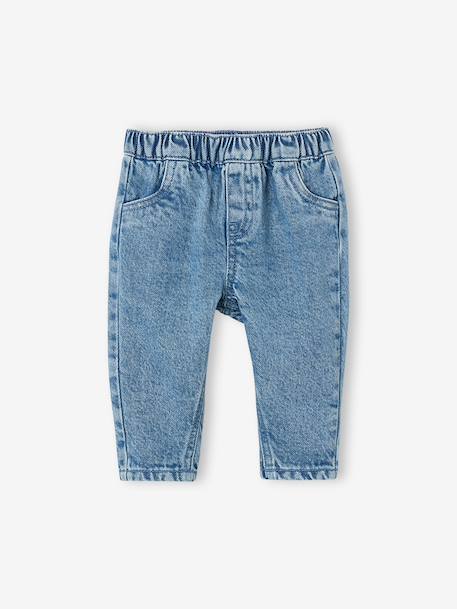 Babyset sweatshirt en jeans vanille - vertbaudet enfant 