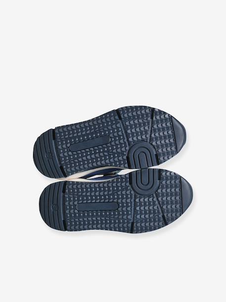 Jongenssneakers met klittenband marineblauw - vertbaudet enfant 